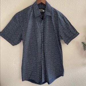 Small Print Button Shirt